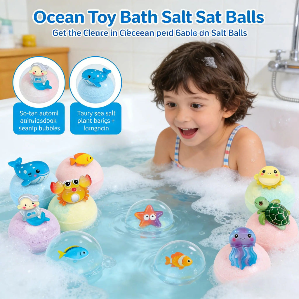 Ocean Toy Bath Bomb Set