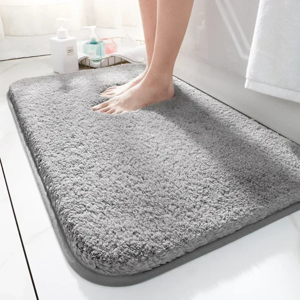 Soft Plush Non-Slip Absorbent Bath Mat