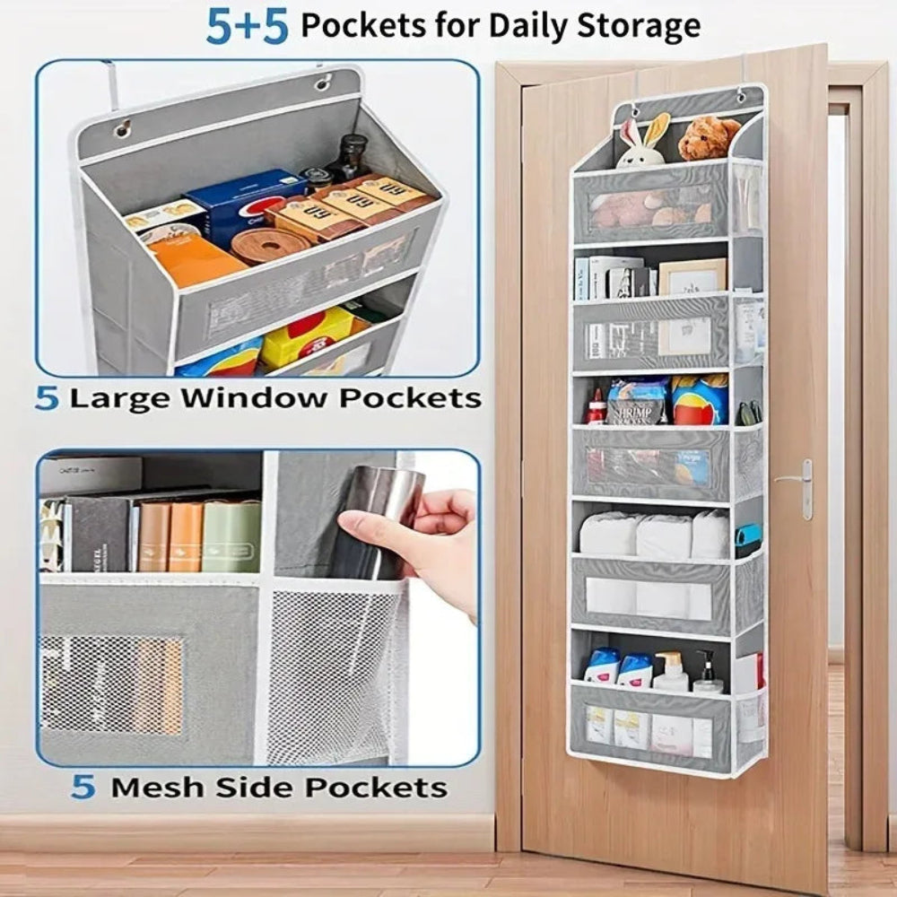 Upgraded 5-Tier Over-the-Door Organizer