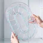 Multifunctional 360° Rotating Refrigerator Organizer