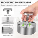 Stainless Steel Burger Press