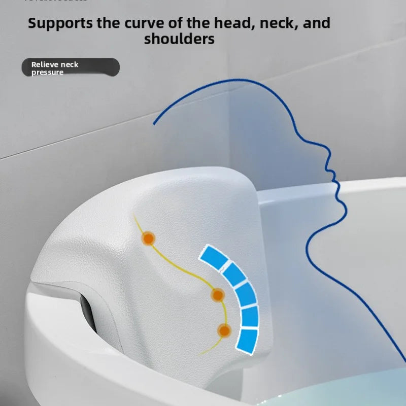 Ergonomic Bathtub Neck Pillow