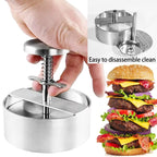 Stainless Steel Burger Press