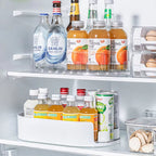 Multifunctional 360° Rotating Refrigerator Organizer