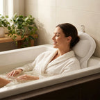 Non-Slip Bath Pillow with Neck & Back Support