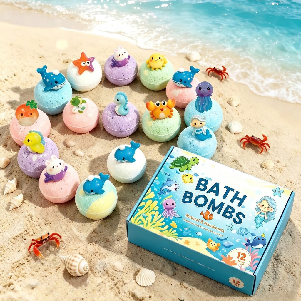 Ocean Toy Bath Bomb Set