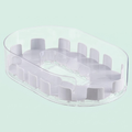 Multifunctional 360° Rotating Refrigerator Organizer