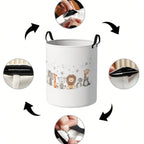 Animal Print Storage Basket