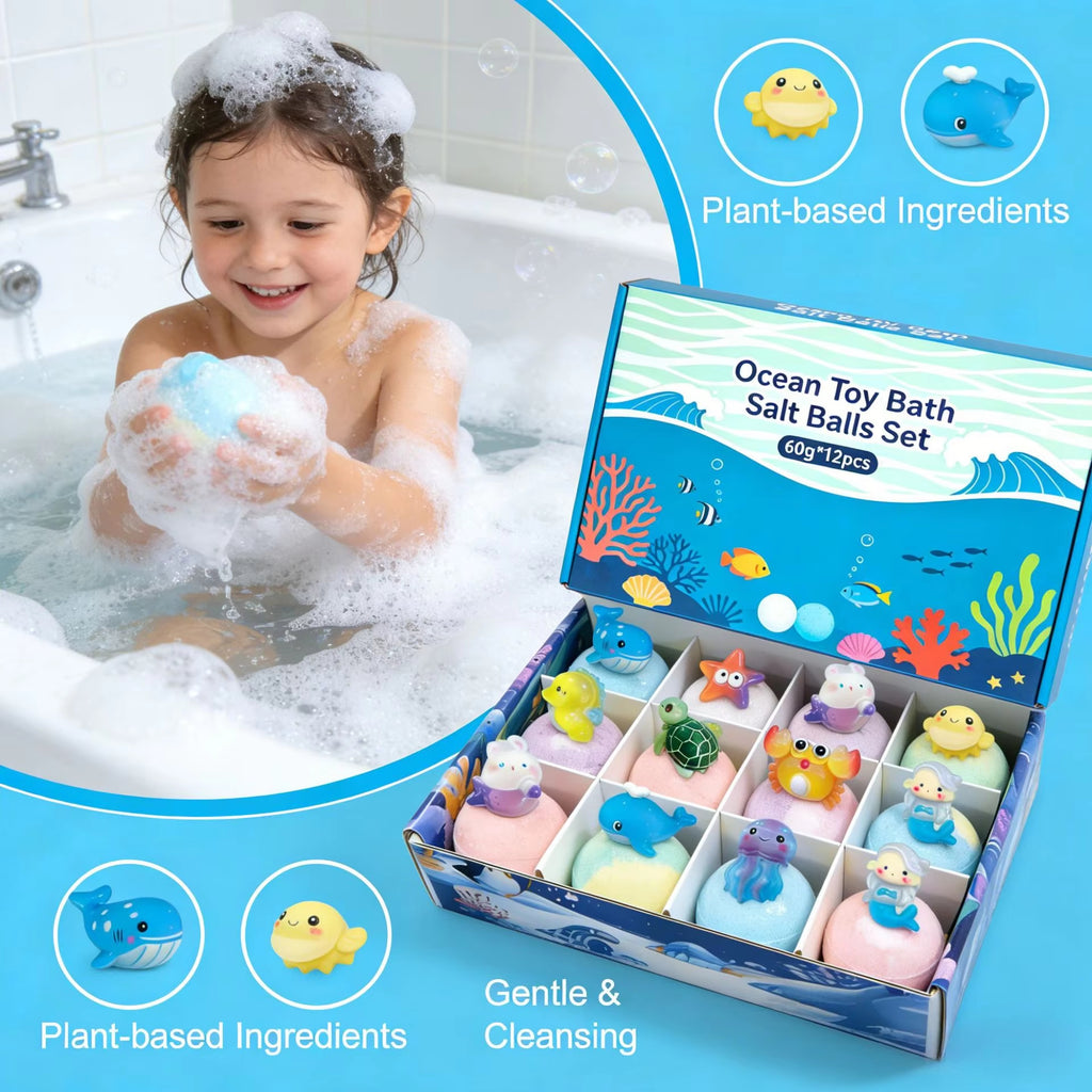 Ocean Toy Bath Bomb Set