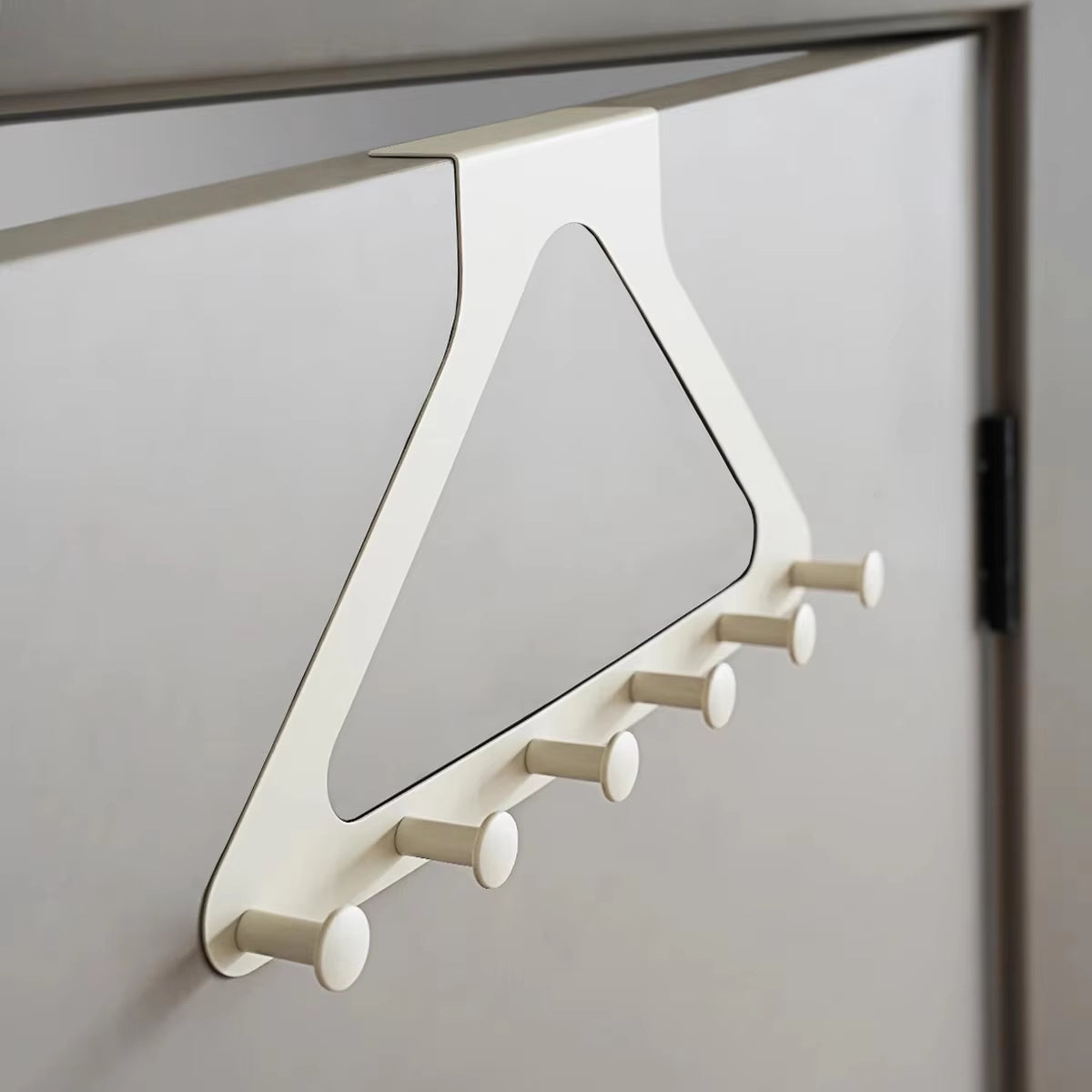 No-Drill Over the Door Storage Hooks