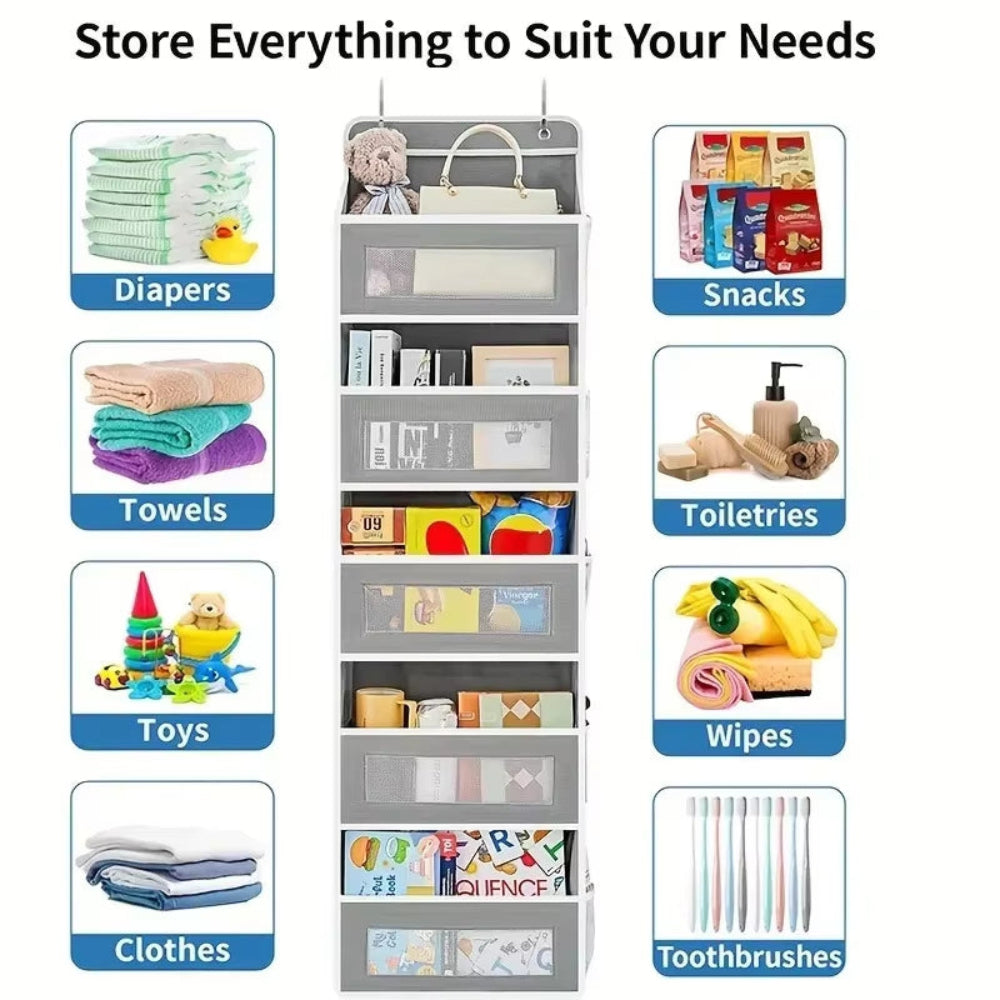 Upgraded 5-Tier Over-the-Door Organizer