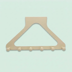 No-Drill Over the Door Storage Hooks