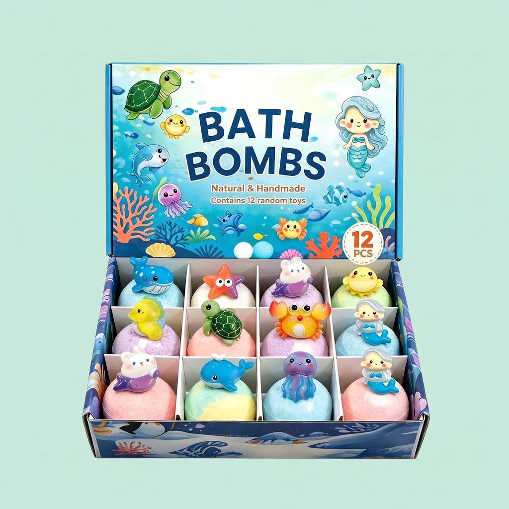 Ocean Toy Bath Bomb Set
