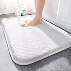 Soft Plush Non-Slip Absorbent Bath Mat