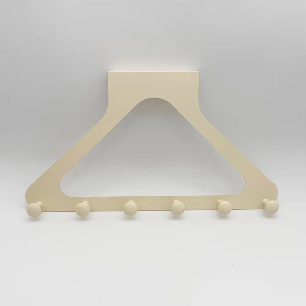 No-Drill Over the Door Storage Hooks