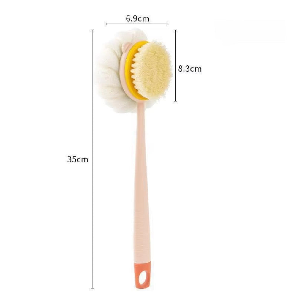 Long Handle Soft Body Shower Brush