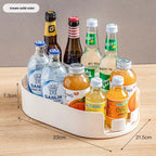Multifunctional 360° Rotating Refrigerator Organizer