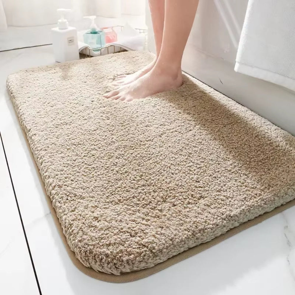 Soft Plush Non-Slip Absorbent Bath Mat