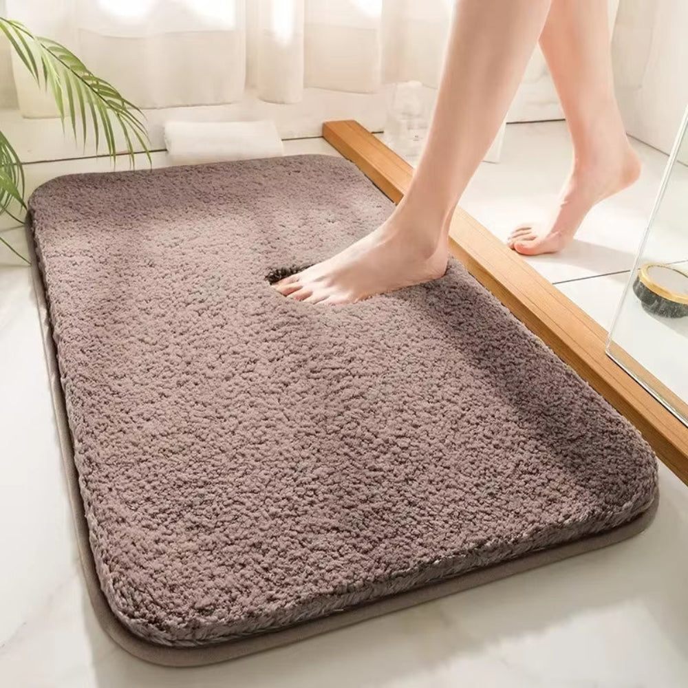 Soft Plush Non-Slip Absorbent Bath Mat