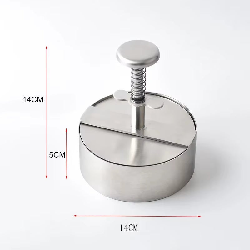 Stainless Steel Burger Press
