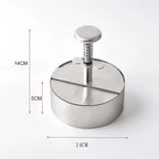 Stainless Steel Burger Press