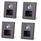 LED Motion Sensor Night Light Recessed Wall Lamp