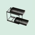 Double Layer Pull-Out Under Sink Storage Organizer