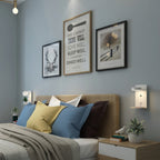 LED Wall Sconce with USB Charging Port