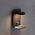 LED Wall Sconce with USB Charging Port