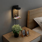 LED Wall Sconce with USB Charging Port
