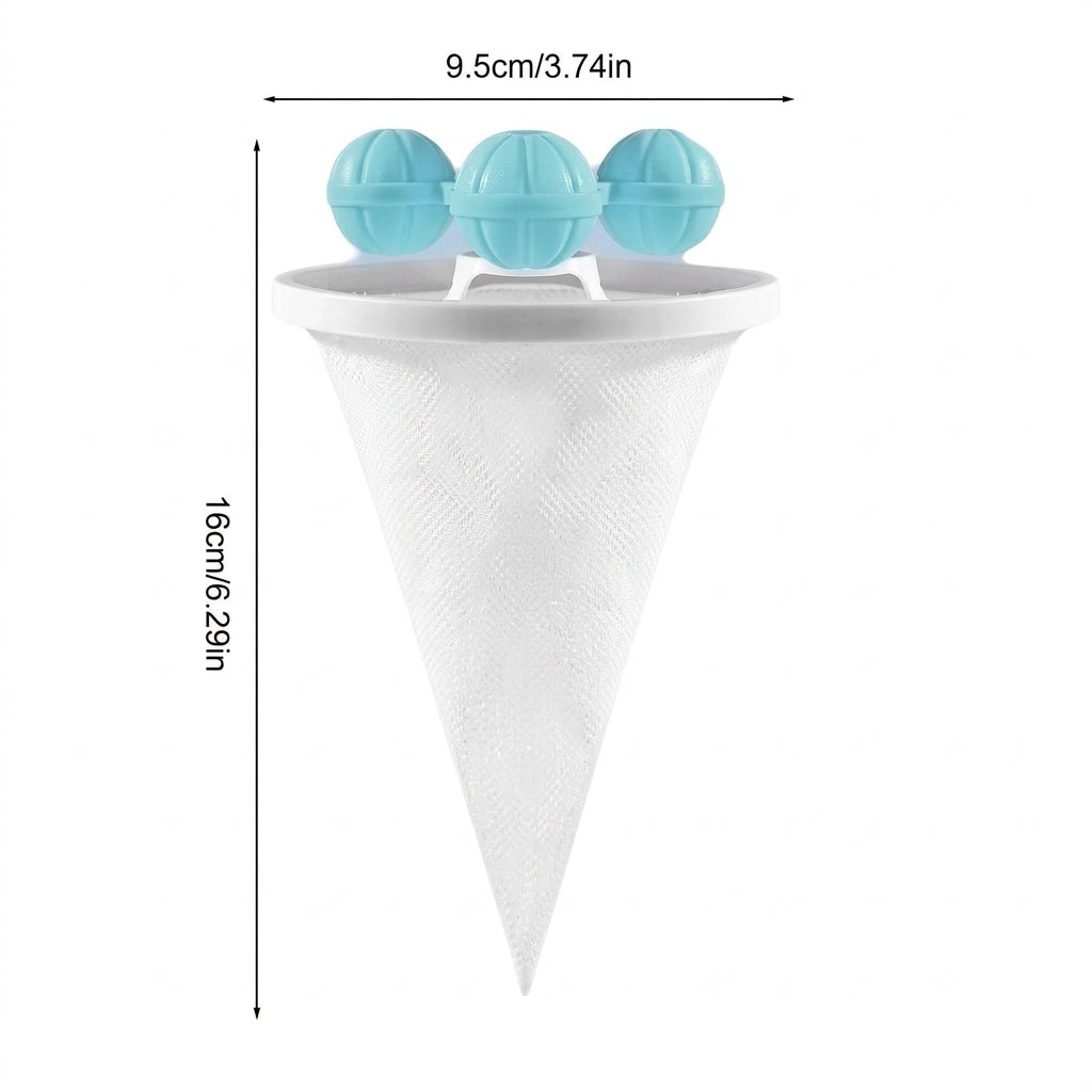 Reusable Washing Machine Lint Filter Bag (3pcs)