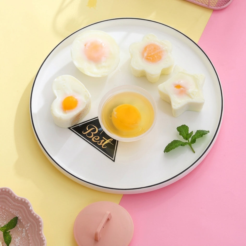 Egg Steamer Cooker Mold Set (4pcs)