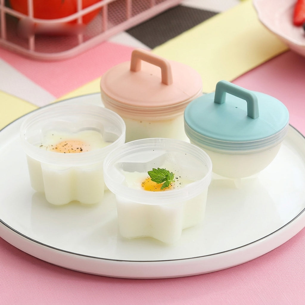 Egg Steamer Cooker Mold Set (4pcs)