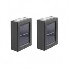 Waterproof Solar Powered Outdoor Patio Wall Decor Light (2PCS)