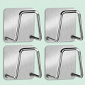 Stainless Steel Sponge Holder for Kitchen Sink (4PCS)