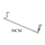 Stainless Steel Cabinet Door Towel Rack