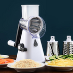 Multifunctional Vegetable Cutter & Mandolin Slicer with Drum Blades