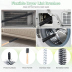 5 Pcs Dryer Vent Cleaner Kit