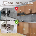 Hinge Repair Kit, Upgraded Cabinet Hinge Repair Plate Kit