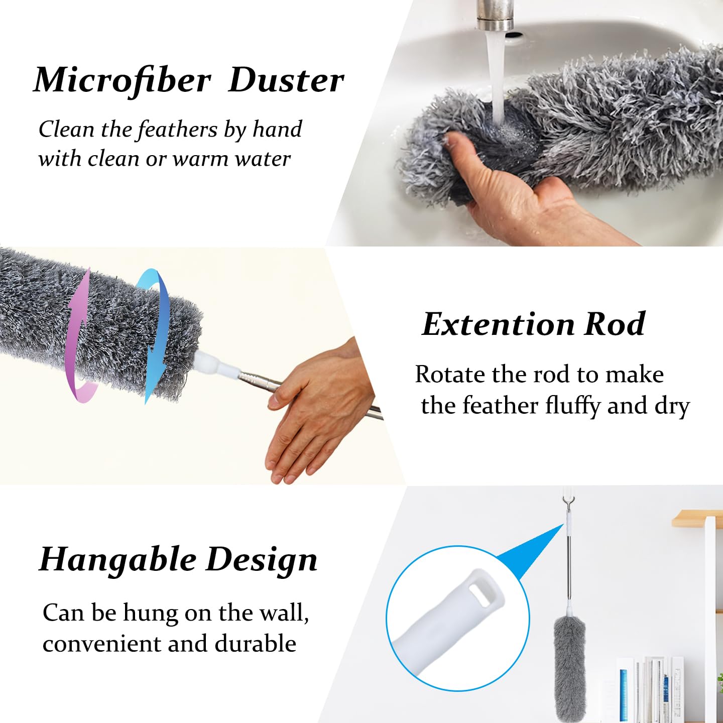 Bendable & Extendable Fan Ceiling Duster