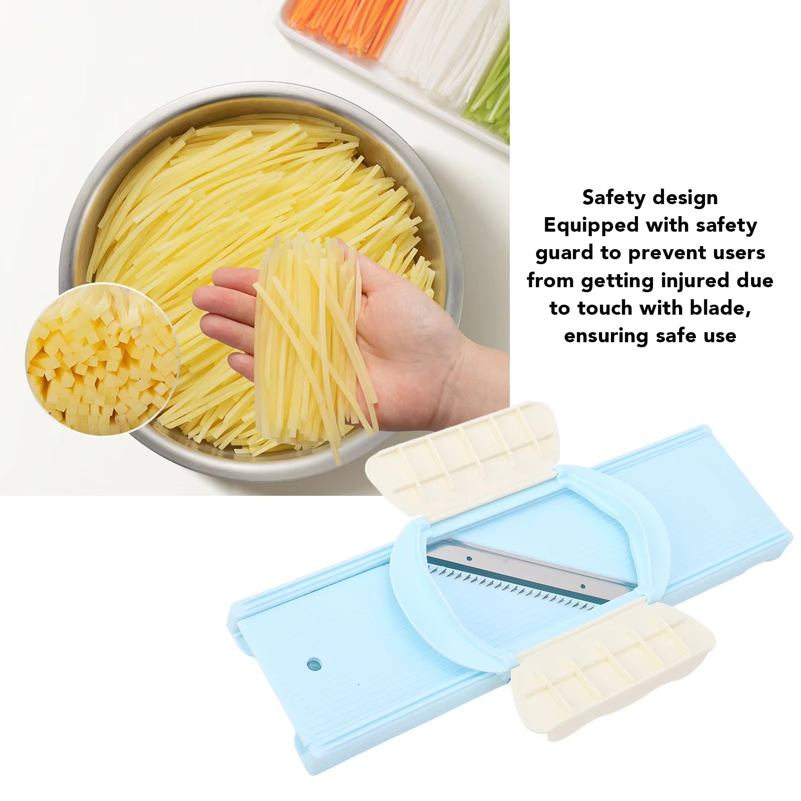 Multi-Function Vegetable Slicer for Kitchen