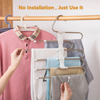 Multi-Functional Pants Rack, Clothes Pants Hangers