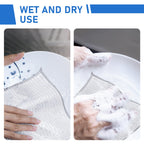 10PCS Non-Scratch Steel Wool Dishcloth Set