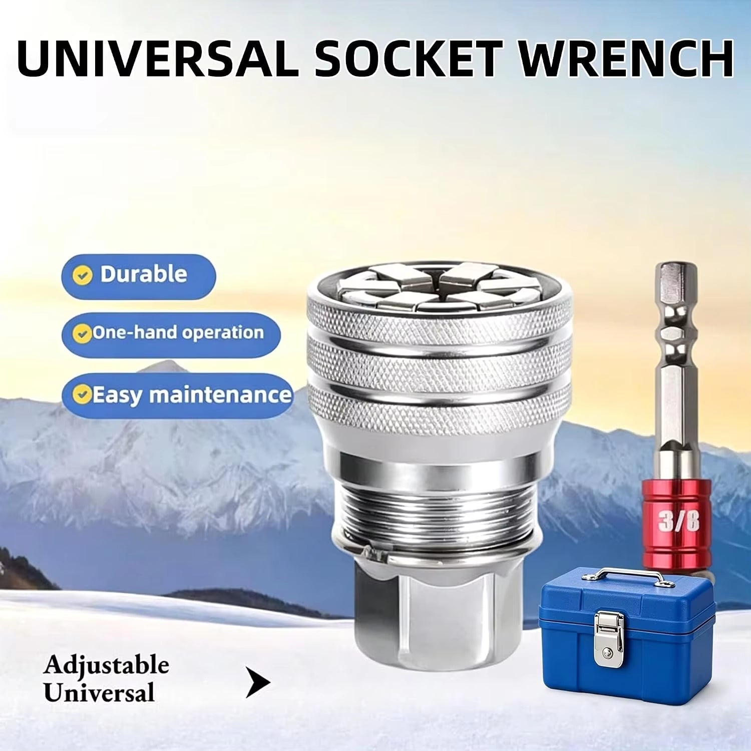 Multi-Function Universal Socket Wrench Tool