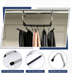 Space Saving 6 Tier Pant Hangers, Magic Pants Hangers Space Saving