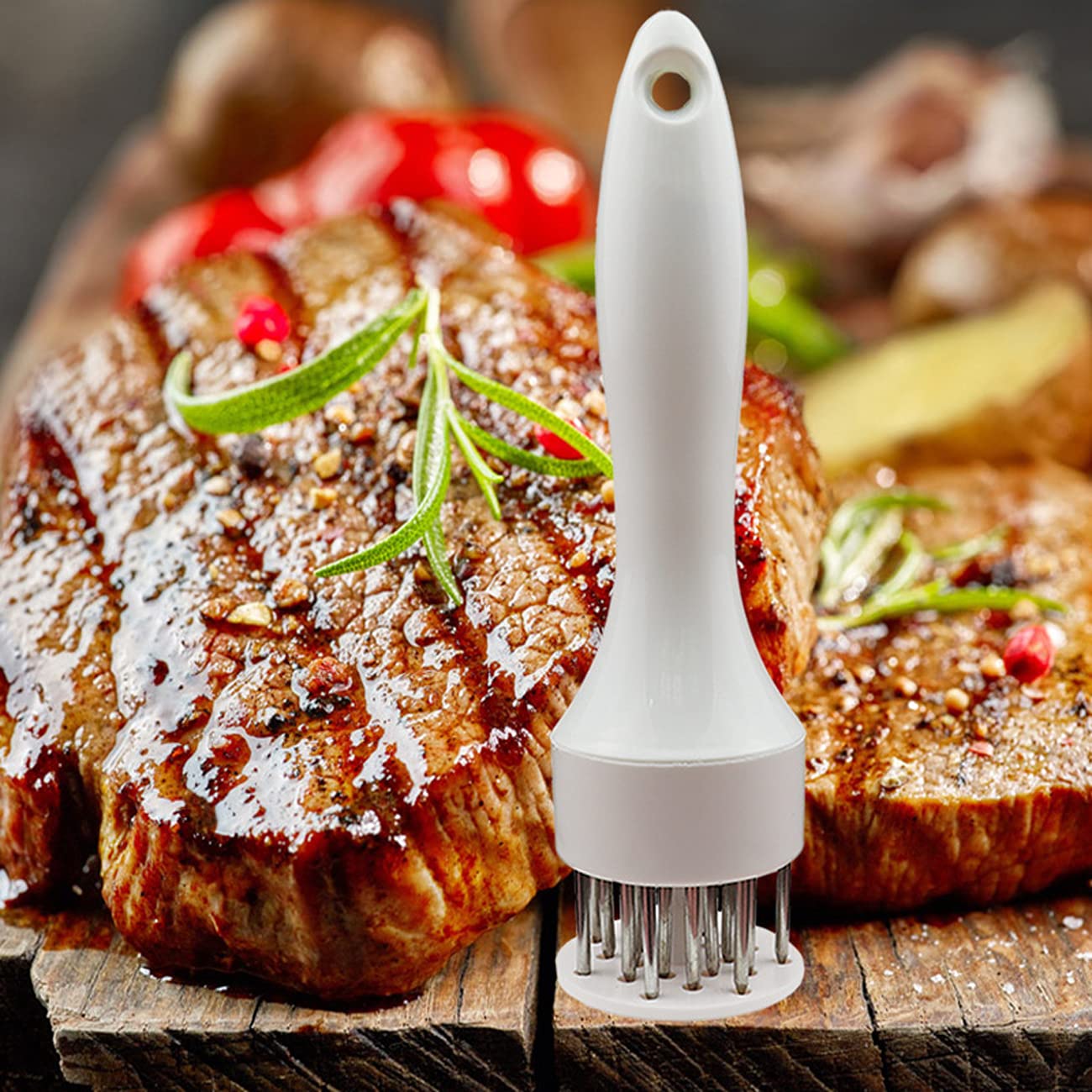 Stainless Steel Meat Tenderizer Needle Tool