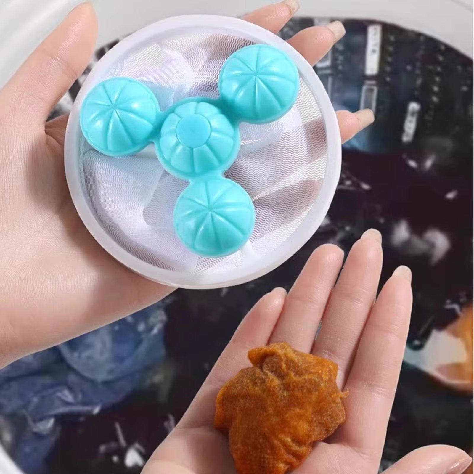 Reusable Washing Machine Lint Filter Bag (3pcs)