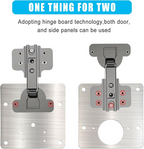 Hinge Repair Kit, Upgraded Cabinet Hinge Repair Plate Kit
