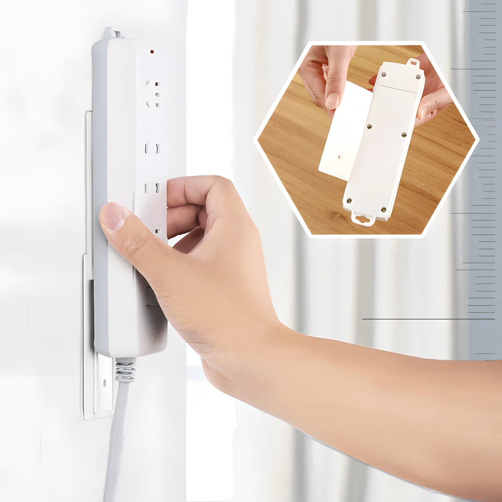 Adhesive Punch-free Socket Holder