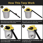 Bucket Lid Mouse Trap, Mouse Rat Trap Bucket